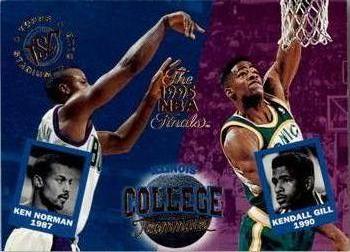 1994-95 Stadium Club - Super Teams NBA Finals #109 Kendall Gill / Ken Norman Front