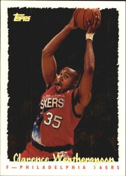 1994-95 Topps - Spectralight #27 Clarence Weatherspoon Front