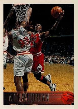 1996-97 Topps #139 Michael Jordan Front