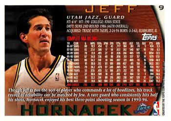 1996-97 Topps #9 Jeff Hornacek Back