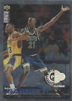 1995-96 Collector's Choice - Platinum Player's Club #275 Kevin Garnett Front