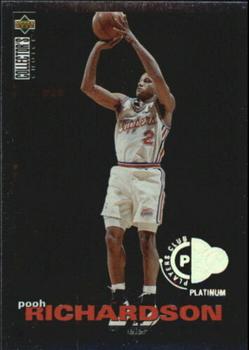 1995-96 Collector's Choice - Platinum Player's Club #301 Pooh Richardson Front