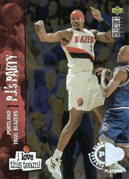 1995-96 Collector's Choice - Platinum Player's Club #387 Clifford Robinson Front