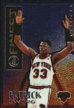 1995-96 Finest - Mystery Borderless Silver #M16 Patrick Ewing Front