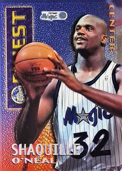 1995-96 Finest - Mystery Borderless Silver #M22 Shaquille O'Neal Front