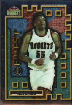 1995-96 Finest - Mystery Borderless Silver #M42 Dikembe Mutombo Front