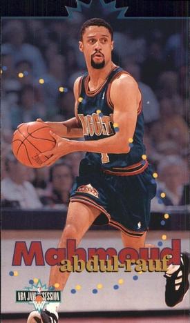 1995-96 Jam Session - Die Cuts #D25 Mahmoud Abdul-Rauf Front