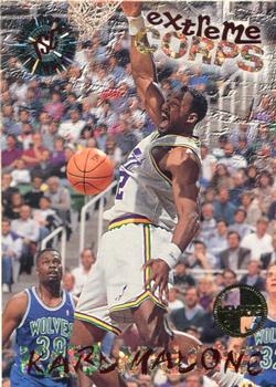 1995-96 Stadium Club - Members Only #127 Karl Malone Front