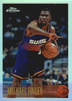 1996-97 Topps Chrome - Refractors #101R Michael Finley Front