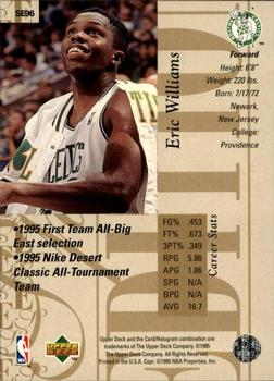 1995-96 Upper Deck - Special Edition Gold #SE96 Eric Williams Back