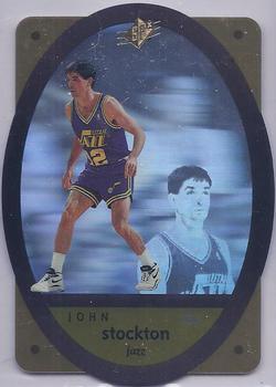 1996 SPx - Gold #48 John Stockton Front