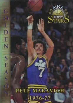 1996-97 Topps Stars - Finest Refractors #78 Pete Maravich Front