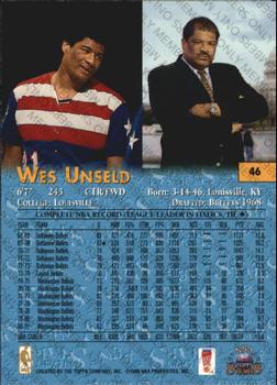 1996-97 Topps Stars - Members Only #46 Wes Unseld Back