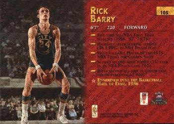 1996-97 Topps Stars - Members Only #105 Rick Barry Back