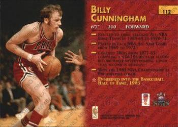1996-97 Topps Stars - Members Only #112 Billy Cunningham Back