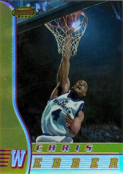 1996-97 Bowman's Best - Refractors #27 Chris Webber Front