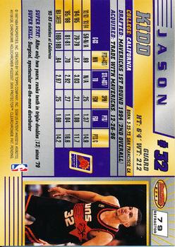 1996-97 Bowman's Best - Refractors #79 Jason Kidd Back