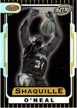 1996-97 Bowman's Best - Refractors #TB8 Shaquille O'Neal Front