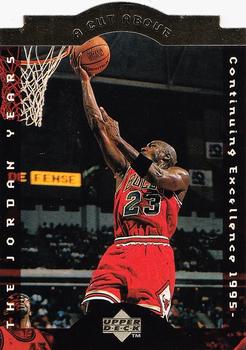1996-97 Collector's Choice - A Cut Above: The Jordan Years #CA10 Michael Jordan Front