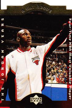 1996-97 Collector's Choice - A Cut Above: The Jordan Years #CA7 Michael Jordan Front