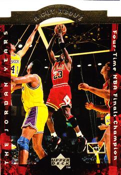 1996-97 Collector's Choice - A Cut Above: The Jordan Years #CA8 Michael Jordan Front