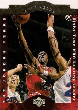 1996-97 Upper Deck A Cut Above: The Jordan Years 3x5 #CA2 Michael Jordan Front