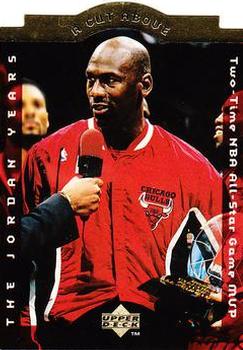 1996-97 Upper Deck A Cut Above: The Jordan Years 3x5 #CA6 Michael Jordan Front