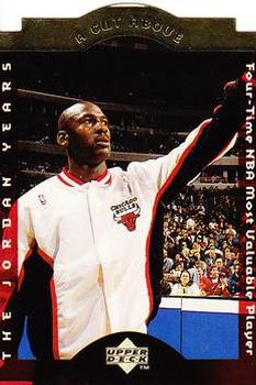 1996-97 Upper Deck A Cut Above: The Jordan Years 3x5 #CA7 Michael Jordan Front