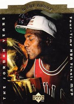 1996-97 Upper Deck A Cut Above: The Jordan Years 3x5 #CA9 Michael Jordan Front