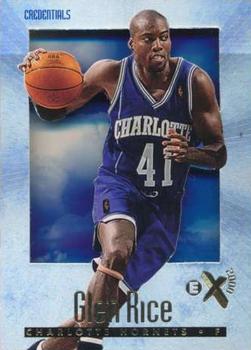 1996-97 E-X2000 - Credentials #8 Glen Rice Front