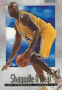 1996-97 E-X2000 - Credentials #32 Shaquille O'Neal Front