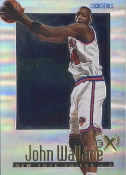 1996-97 E-X2000 - Credentials #48 John Wallace Front