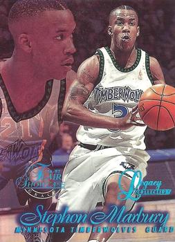 1996-97 Flair Showcase - Legacy Collection Row 1 (Grace) #11 Stephon Marbury Front