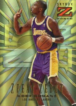 1996-97 SkyBox Z-Force - Zebut Z-peat #3 Kobe Bryant Front