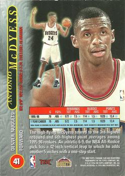 1996-97 Stadium Club - TSC Matrix #41 Antonio McDyess Back