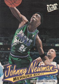 1996-97 Ultra - Gold Medallion #G-211 Johnny Newman Front