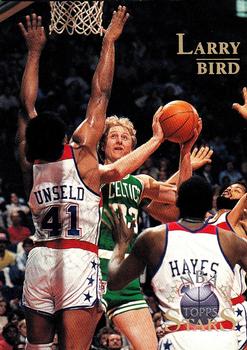 1996-97 Topps Stars #8 Larry Bird Front