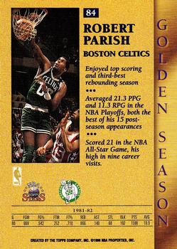 1996-97 Topps Stars #84 Robert Parish Back