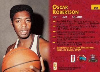 1996-97 Topps Stars #138 Oscar Robertson Back