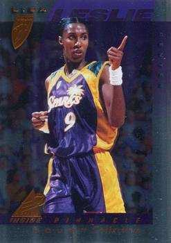 1997 Pinnacle Inside WNBA - Court Collection #1 Lisa Leslie Front