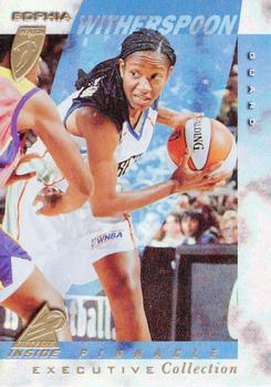 1997 Pinnacle Inside WNBA - Executive Collection #16 Sophia Witherspoon Front