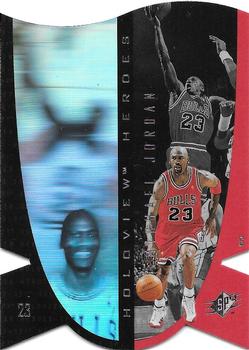 1997 SPx - Holoview Heroes #H1 Michael Jordan Front