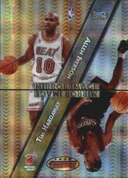 1997-98 Bowman's Best - Mirror Image Atomic Refractors #MI3 Tim Hardaway / Allen Iverson / Bobby Jackson / Jason Kidd Front