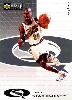 1997-98 Collector's Choice - All StarQuest #AS2 Gary Payton Front