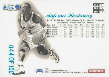 1997-98 Flair Showcase - Legacy Collection Row 0 #11 Anfernee Hardaway Back