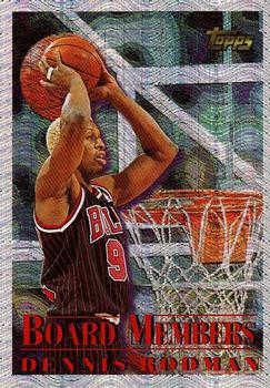 1996-97 Topps - Season's Best #6 Dennis Rodman Front