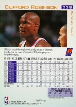 1997-98 Fleer - Traditions Tiffany #338 Clifford Robinson Back