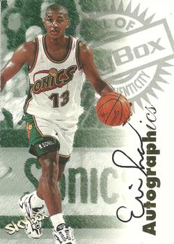 1997-98 SkyBox Premium - Autographics #NNO Eric Snow Front