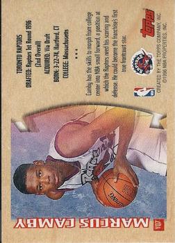 1996-97 Topps - Youthquake #YQ7 Marcus Camby Back