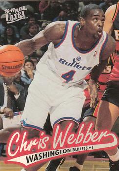 1996-97 Ultra #123 Chris Webber Front